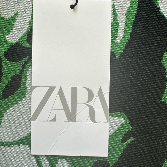 ZARA One Shoulder Crop Top - Picture 6 of 6